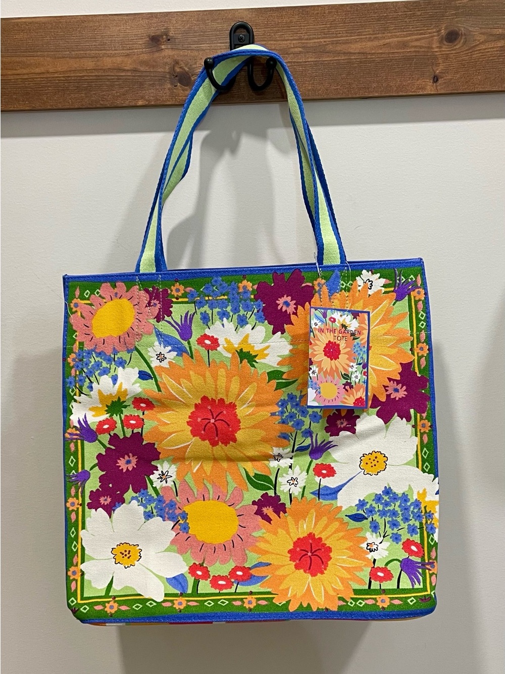 Brighton Floral Canvas Tote Bag in Multicolor